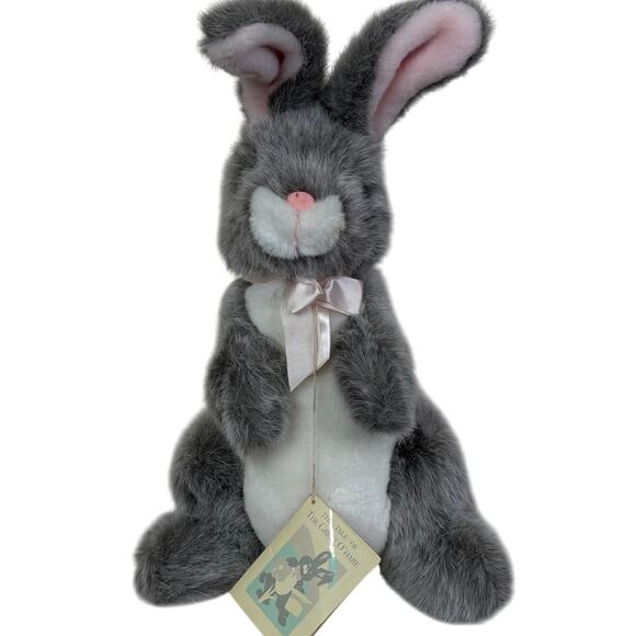 Hand Puppet Rabbit Easter 18" Bunny Tale of the Great O'Hare Korea Emporium - Picture 1 of 9